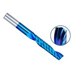 Fresa Topo 1 Corte 2mm X 22mm Naco Azul Cnc Router
