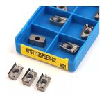 Fresa Cabeçote Intercambiável Ø10mm 1t + Caixa Apgt 1335