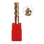 Fresa Topo Metal Duro 6mm 4 Cortes Com Cobertura Hrc55