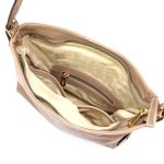 Bolsa Feminina Transversal e Ombro com Regulagem Sacola Média em Couro Legitimo Fendi 