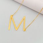  Corrente Inicial Banhado a Ouro 18k
