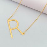  Corrente Inicial Banhado a Ouro 18k