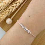 Pulseira com Pingente Proteção Prata 925 