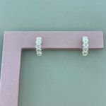 Argola com Coração e Zircônia Prata 925
