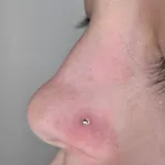 Piercing De Nariz Liso Prata 925