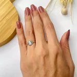 Anel Prata Legitima 925 Signo Sagitário