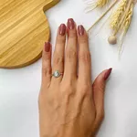 Anel Prata Legitima 925 Signo Sagitário