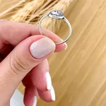 Anel Prata Legitima 925 Signo Libra