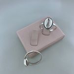 Anel Prata Legitima 925 Buzios Envelhecido