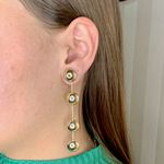 Brinco Meia Bola Banhado a Ouro 18k
