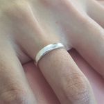 Aliança Prata Legitima 925 Abaulada Anatômica Polida 3 milímetros Lisa 