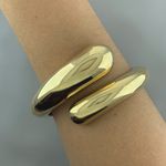 Bracelete Aberto Abaulado Semijoia