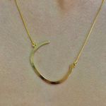 Corrente Inicial 45cm Com Banho de Ouro 18k 