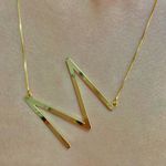 Corrente Inicial 45cm Com Banho de Ouro 18k 