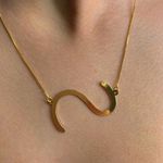 Corrente Inicial 45cm Com Banho de Ouro 18k 