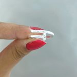 Anel Prata Legítima 925 Prego Liso Sofisticado