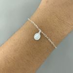 Pulseira Medalha Nossa Senhora Aparecida Prata 925