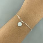 Pulseira Medalha São Bento 1,6gr Prata 925