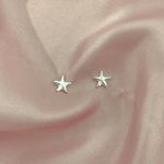 Brinco Prata Legitima 925 Estrela Do Mar Lisa