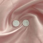 Brinco Redondo com Zirconia Prata 925