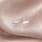 Brinco Prata Legitima 925 Folha Lisa 