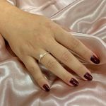 Anel Solitario Zirconia 4mm Prata 925