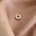 Berloque Prata Legitima 925 Separador Zirconia Cristal