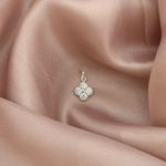 Pingente Trevo com Zirconia Prata 925