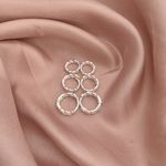 Trio Argolas Fios Trançados Prata 925