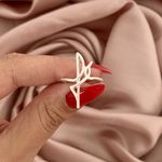 Anel Prata Legitima 925 Liso Fé 