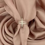 Anel Prata Legitima 925 7 Chakras Branco em 