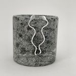 Brinco Prata Legitima 925 Cobra Lisa 