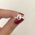 Anel Prata Legitima 925 Buzios