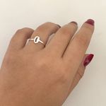 Anel Prata Legitima 925 Buzios