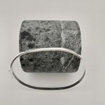 Bracelete Prata Legitima 925 Fio Quadrado 3mm Liso 