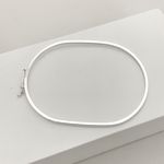 Bracelete Prata Legitima 925 Fio Quadrado 1,5 milímetros Liso 