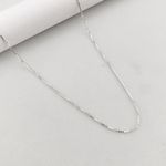 Corrente Prata Legítima 925 Veneziana V15 40cm 1,6gr 