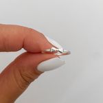 Anel de Falange Prata Legitima 925 AJustável com Laço