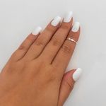 Anel de Falange Prata Legitima 925 AJustável com Laço