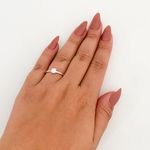 Anel Prata Legitima 925 Solitário Moissanite 4,5mm 