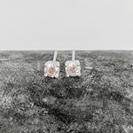 Brinco Prata Legitima 925 Moissanite 4mm