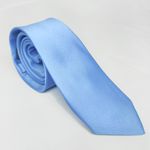 Gravata Slim Colors Azul Claro