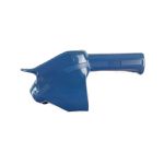 Capa Protetora Plastica Bico Automático 1/2 e 3/4 Azul Com Suporte Para Mangueira