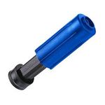 Esguicho Regulavel Plástico Com Palhetas de Inox Azul 4.6mm - BH-6284 01040030