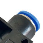 Conexão Pneumática de Engate Rápido Válvula de Bloqueio para Tubo 6mm x 6mm EHVFF 0606