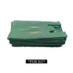 Sacola Plástica 50x60 Reforçada Verde Pacote Com 1 Kilo 1720