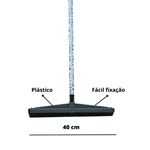 Rodo Plástico 40cm - Borracha Dupla 1449