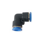 Conexão Pneumática de Engate Rápido Cotovelo União Tubo 16 x 16mm