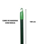 ESFREGAO ARTICULADO COM ESPUMA+CABO 1,4M X 22MM