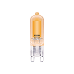 LAMPADA LED HALOPIN BIPINO G9 127V 2W 2200K